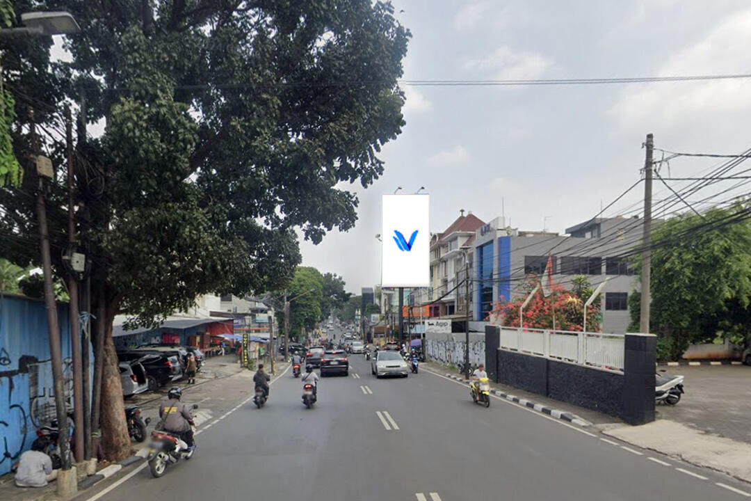 Billboard Jl. Radio Dalam Raya (Dekat Bank BCA), Jakarta Selatan