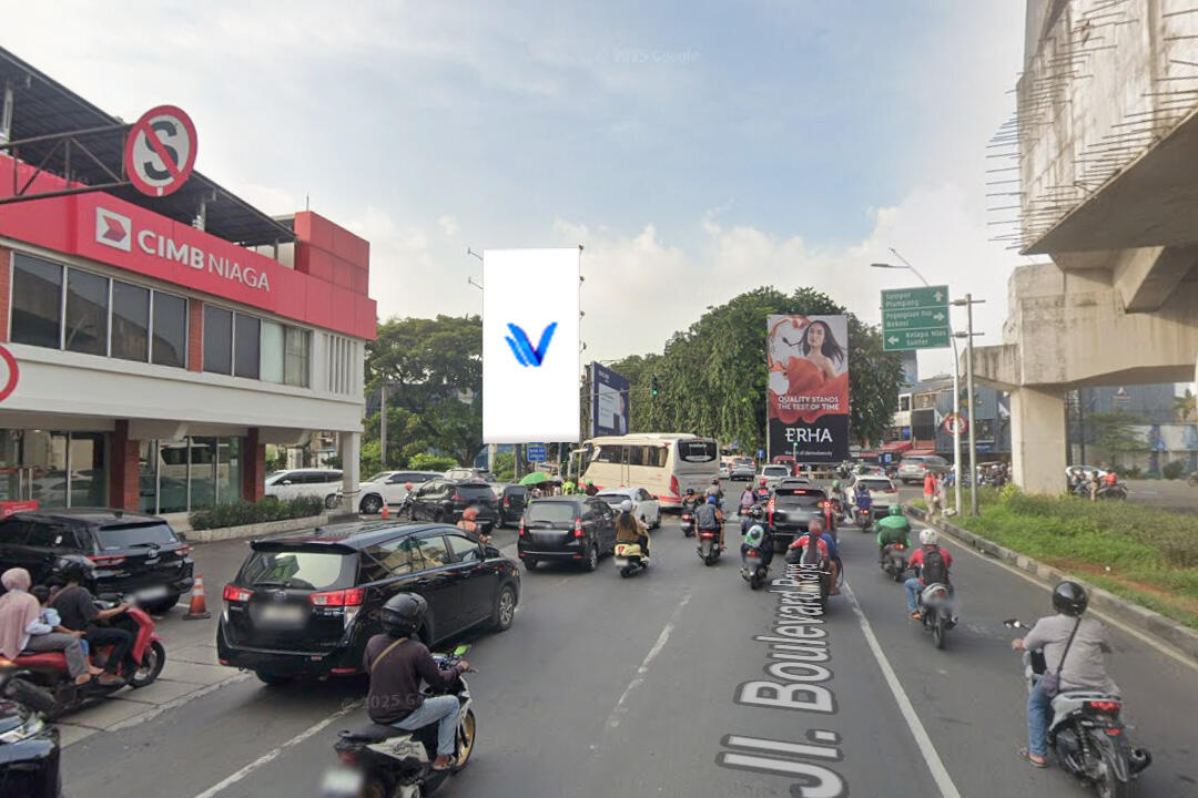 Billboard Jl. Boulevard Raya Kelapa Gading, Jakarta Utara
