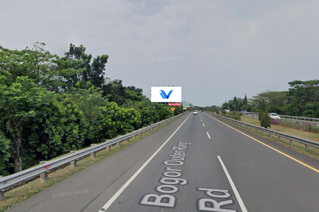 Billboard TOL BORR KM 1+400, Bogor