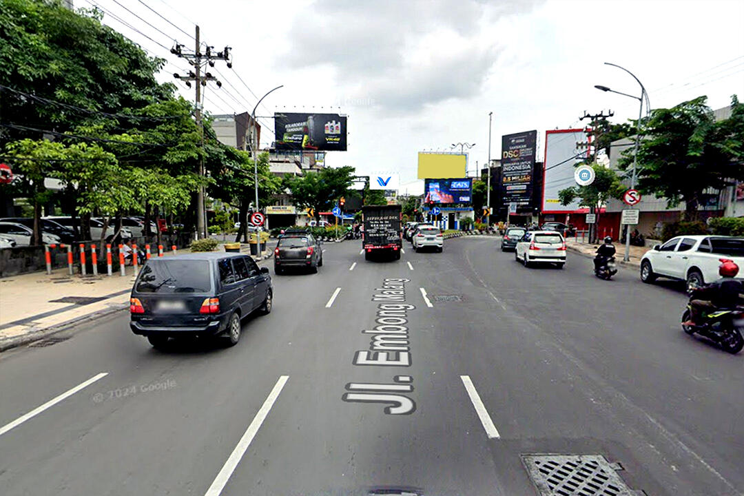 Billboard Jl. Embong Malang - Tidar (dekat Empire Palace), Surabaya