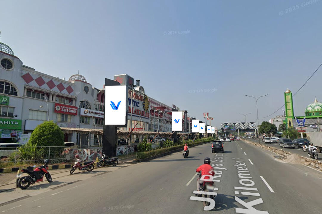 Videotron Jl. Raya Serpong (WTC Matahari), Tangerang