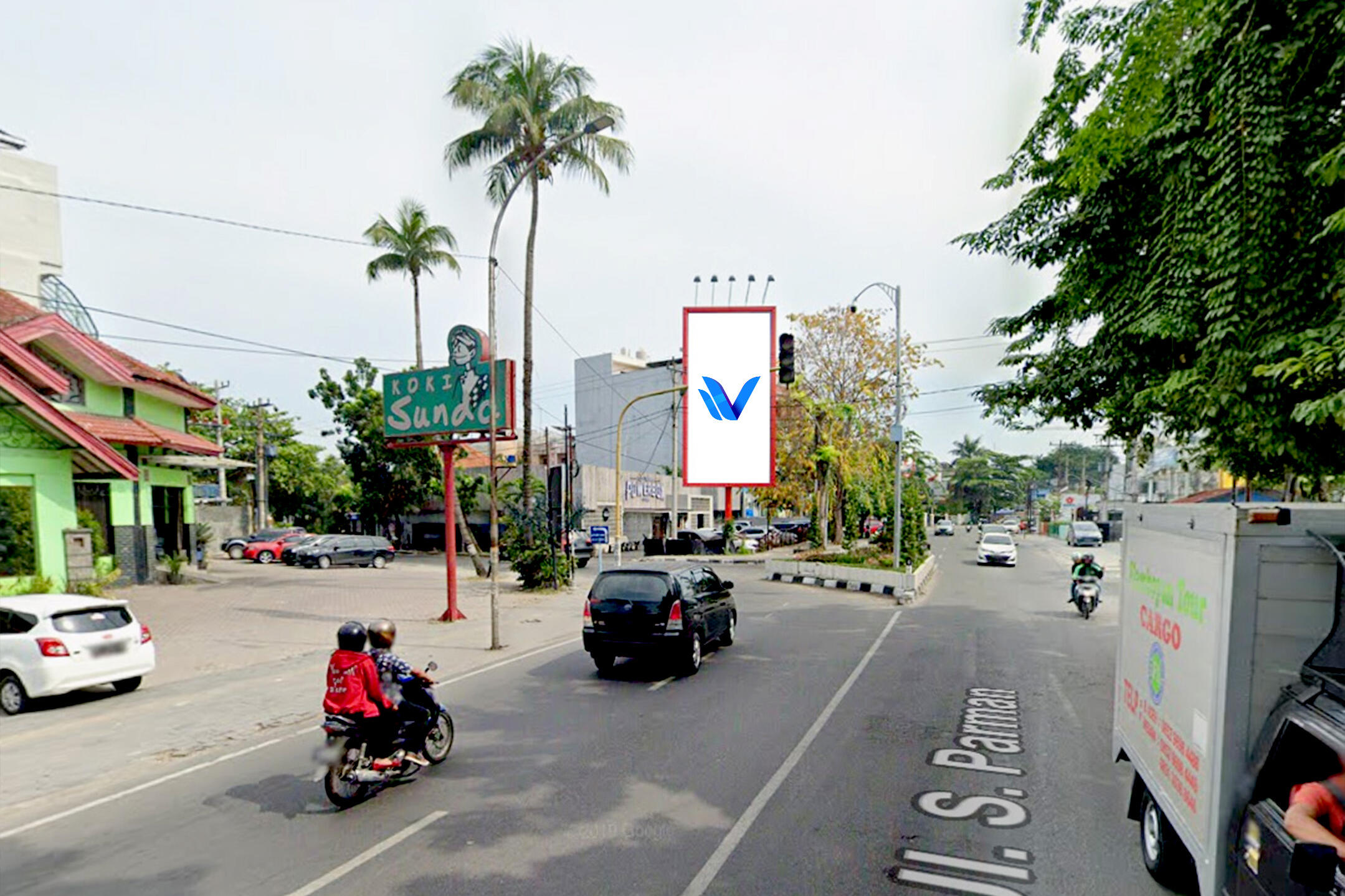 Billboard Jl. S. Parman Simp. Jl. Hasanuddin, Medan