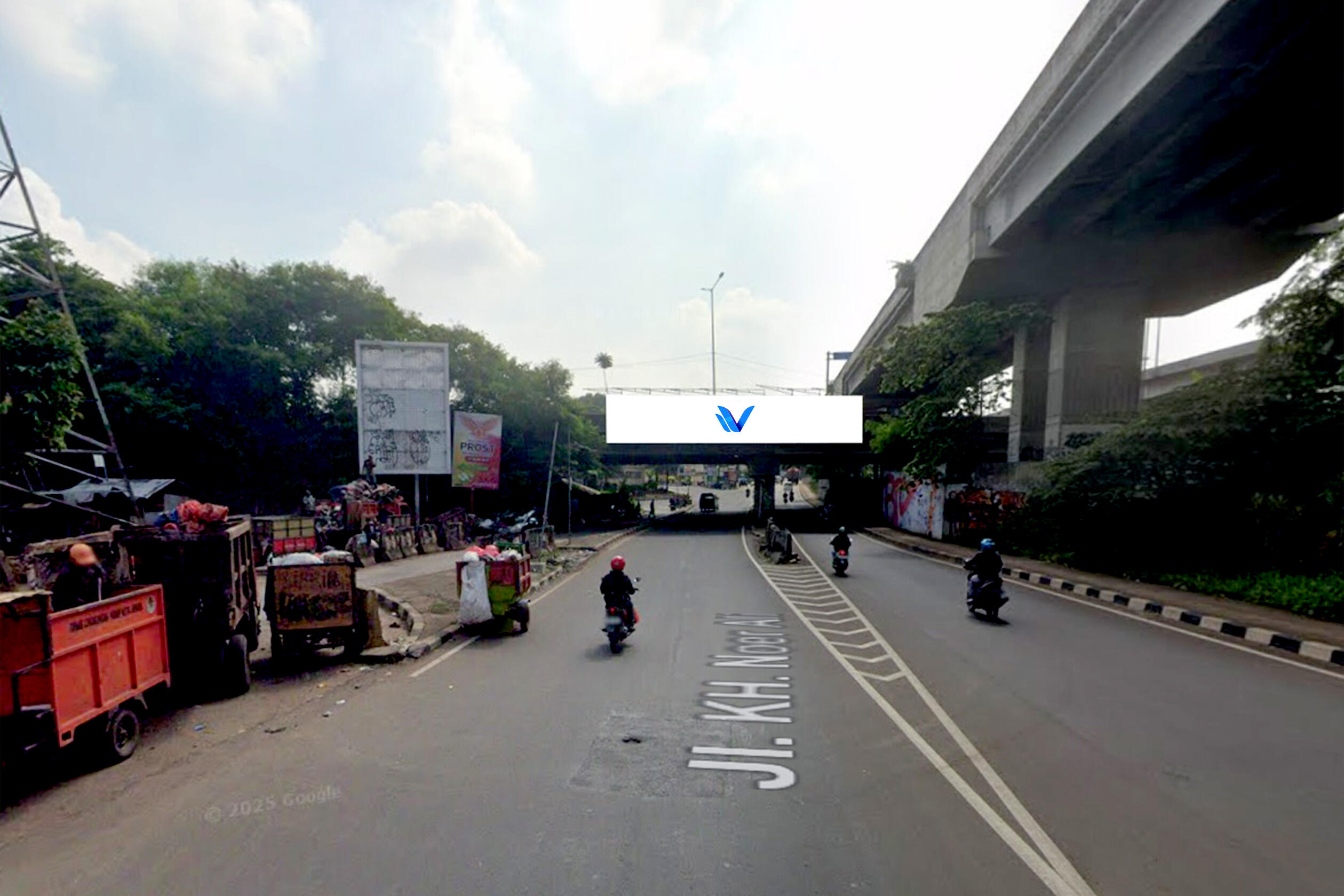 Billboard JL. KH. Noer Alie - Kalimalang (Kota Bintang), Bekasi