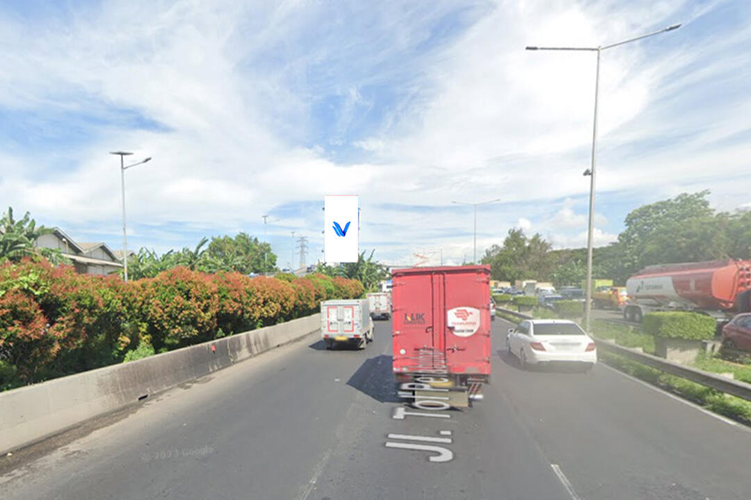 Billboard Tol Bandara Interchange ( Grogol - Tj. Priok Km. 25 ) Jakarta Utara