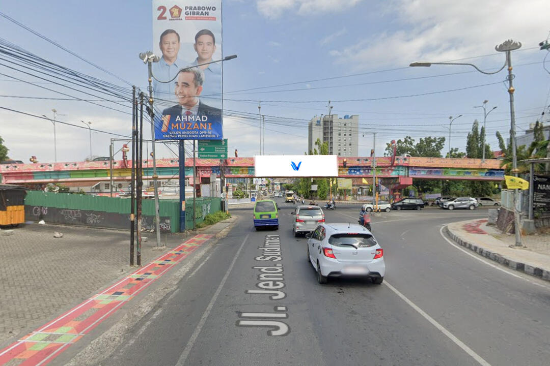Billboard Fly over JI. Jend Sudirman - Gatsu, Bandar Lampung