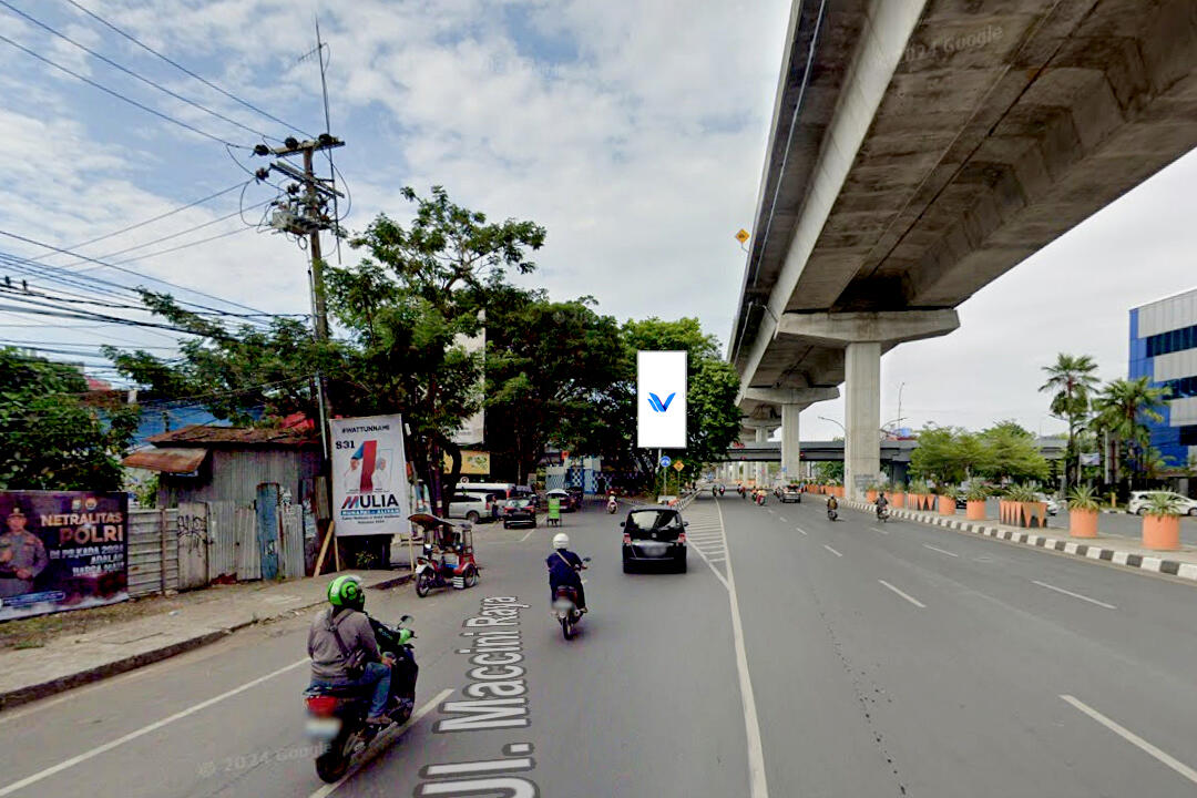 Billboard Jl. A.P Pettarani (dekat Flyover), Makassar