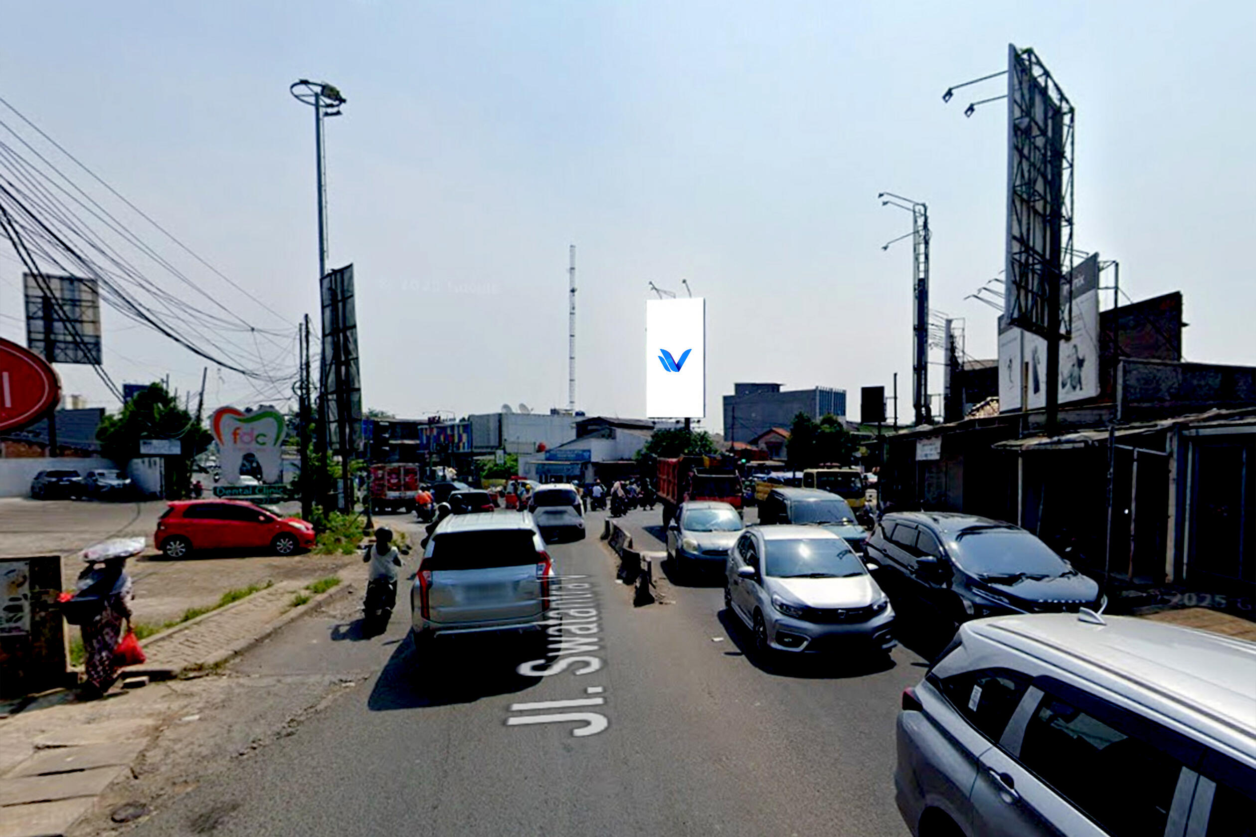 Billboard Jl. Jati Asih (Depan Pos Polisi Swatantra), Bekasi