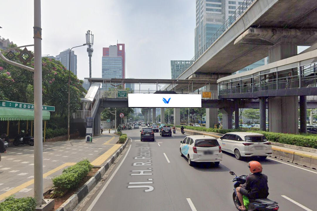 Billboard Jl. H.R Rasuna Said (GOR Sumantri), Jakarta Selatan