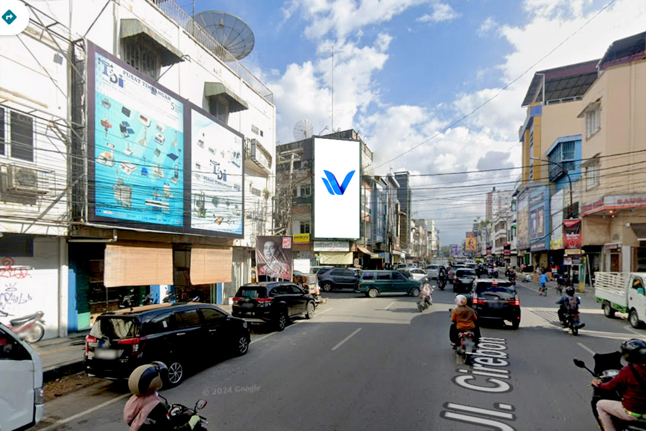 Billboard Jl. Cirebon, Medan
