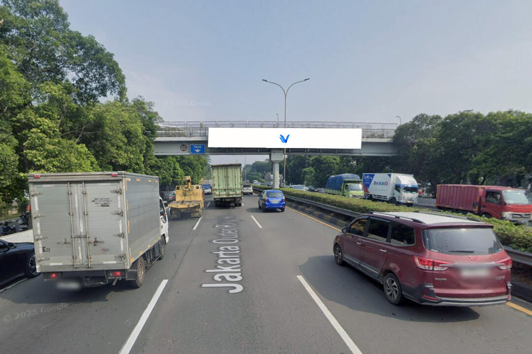 Billboard JPO Tol Jorr KM 26+600 B(Dekat Gd Oleos), Jakarta Selatan
