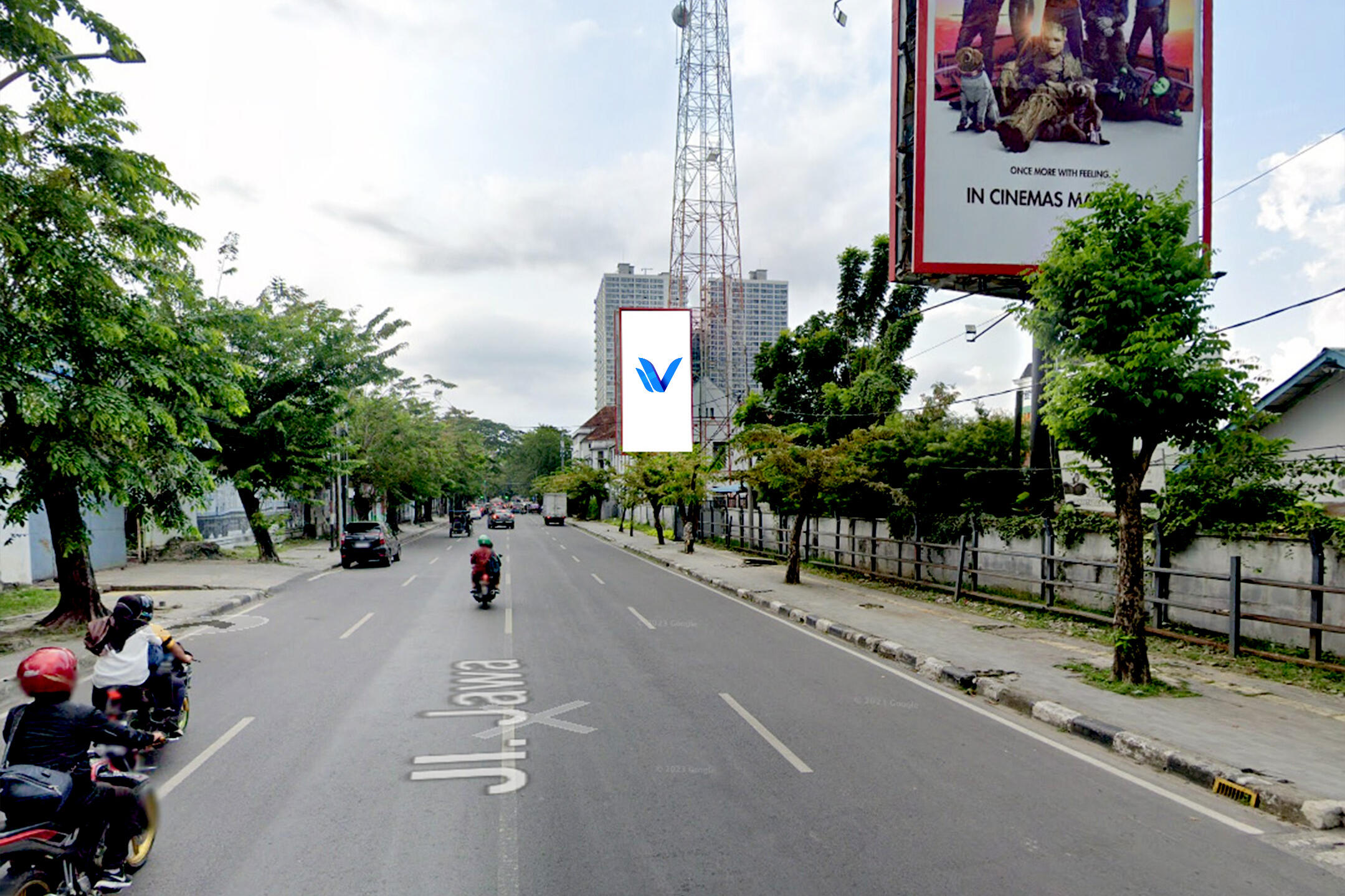 Billboard Jl. Jawa (Sebelum Centre Point Mall), Medan