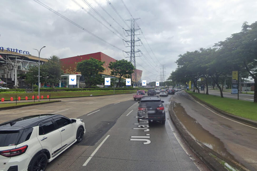 Videotron Jl. Jalur Sutera Boulevard (Depan Mall Alam Sutera), Tangerang