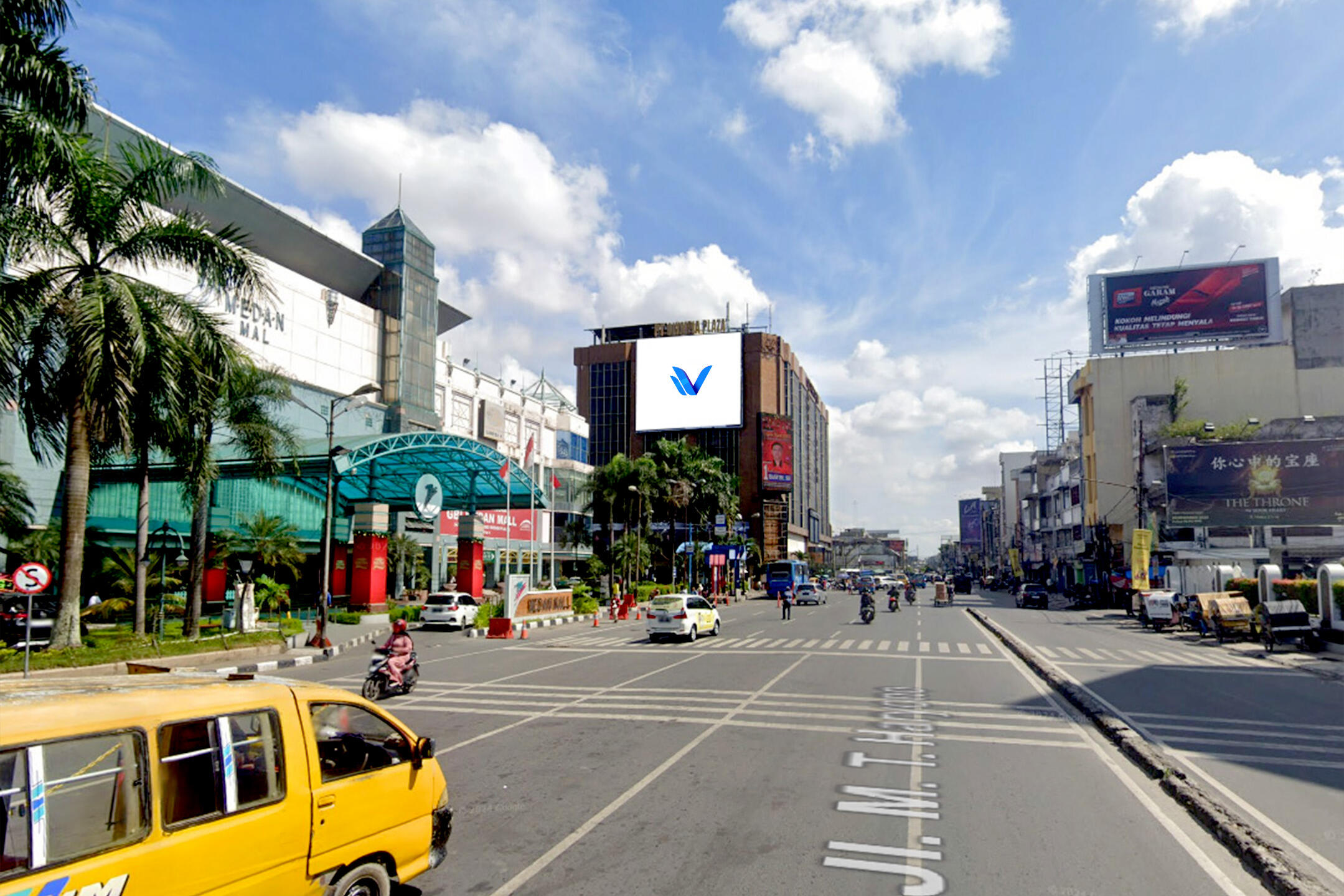Billboard JL. MT. HARYONO GEDUNG OLYMPIA PLAZA, MEDAN