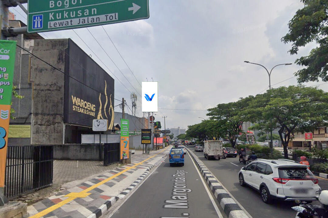 Billboard JL. Margonda Raya (Dekat Donatello), Depok
