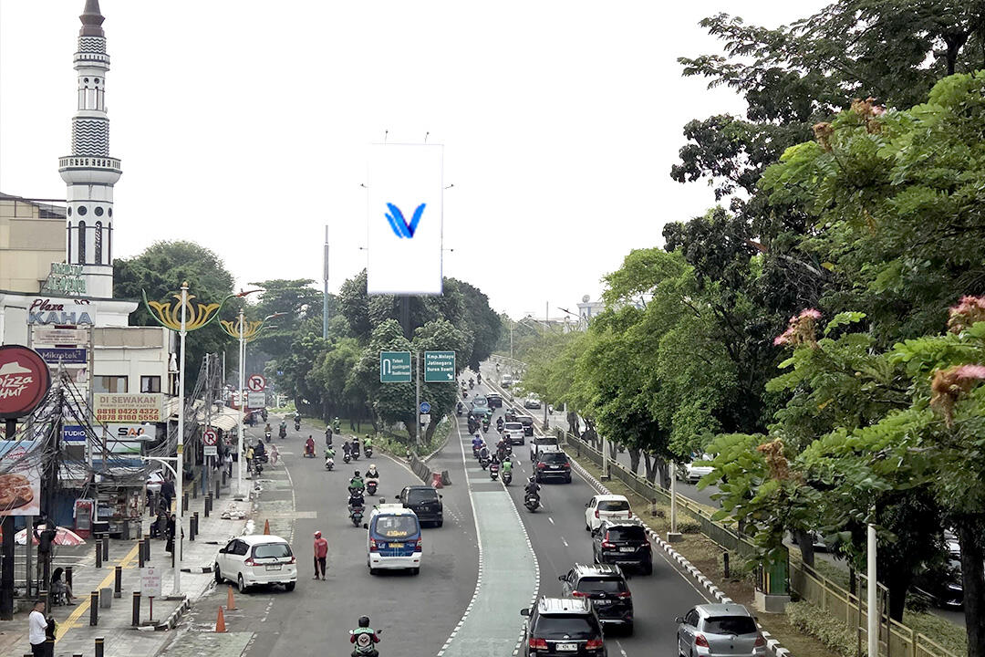 Billboard Jl. KH Abdullah Syafei, Jakarta Selatan