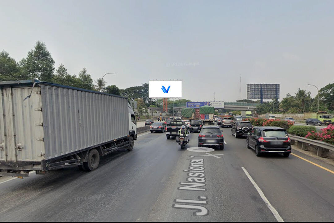 Billboard Jl. Tol Jakarta-Tangerang KM 14+850 (Tol Gate Alam Sutera), Tangerang