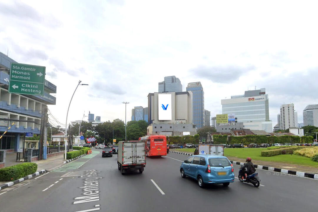 Videotron LED VIDEOTRON JL. WAHID HASYIM ( BUNDARAN TUGU TANI ), Jakarta Pusat