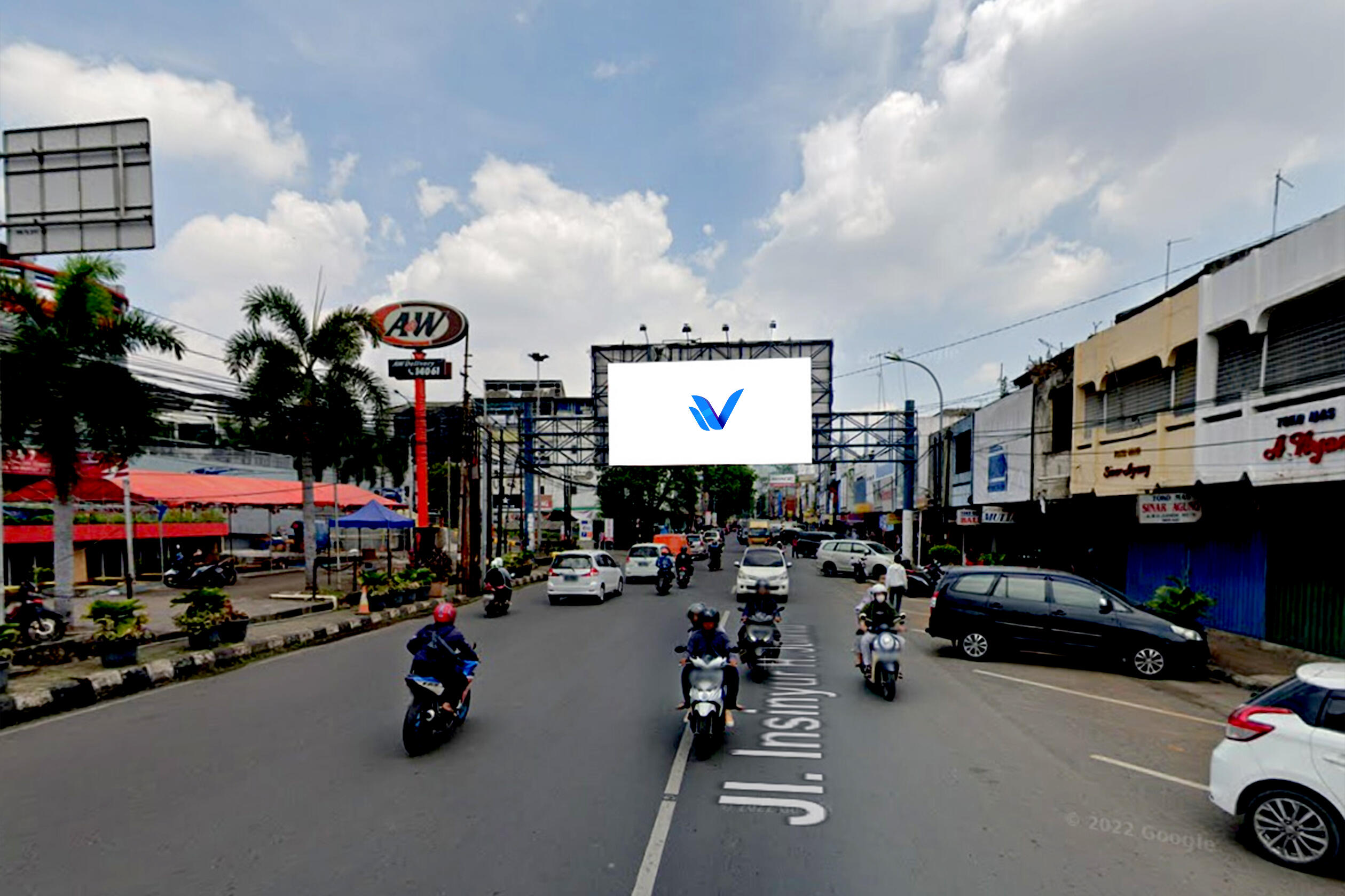 Billboard JL. Ir. H. Juanda (Depan Bekasi Junction), Bekasi