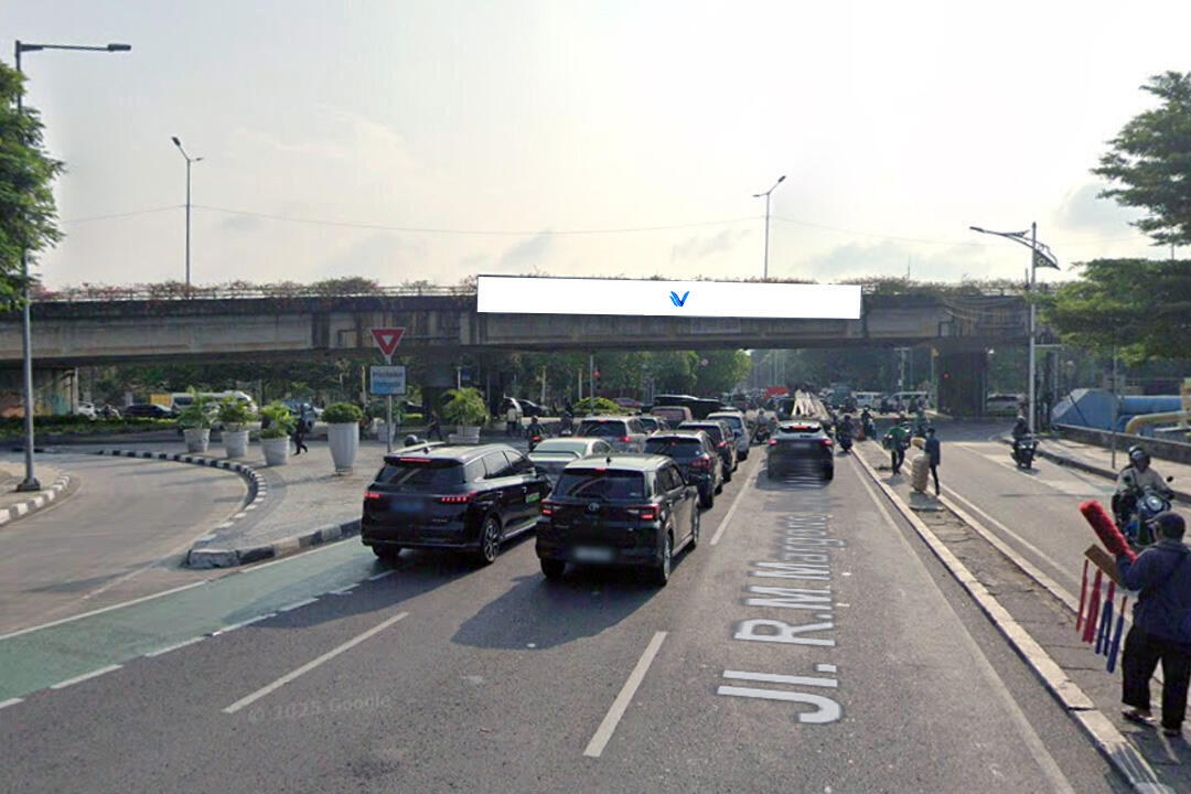 Billboard Jl. KH Mas Mansyur (FO Karet), Jakarta Pusat