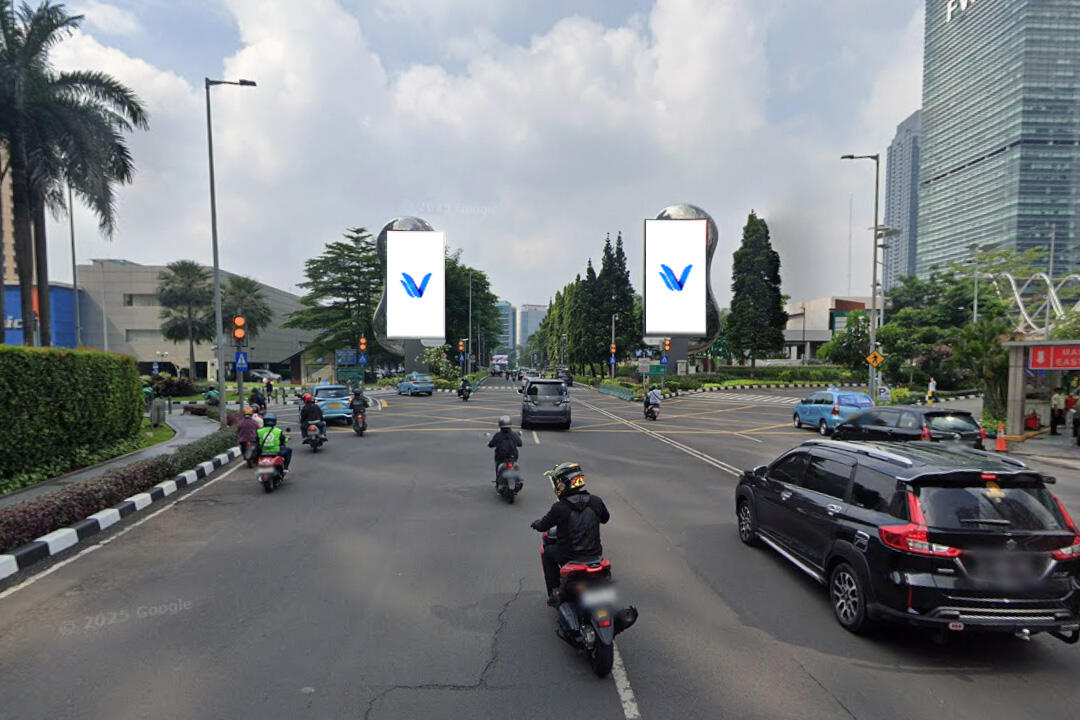Videotron SCBD Twin Gateway LED, Jakarta Selatan