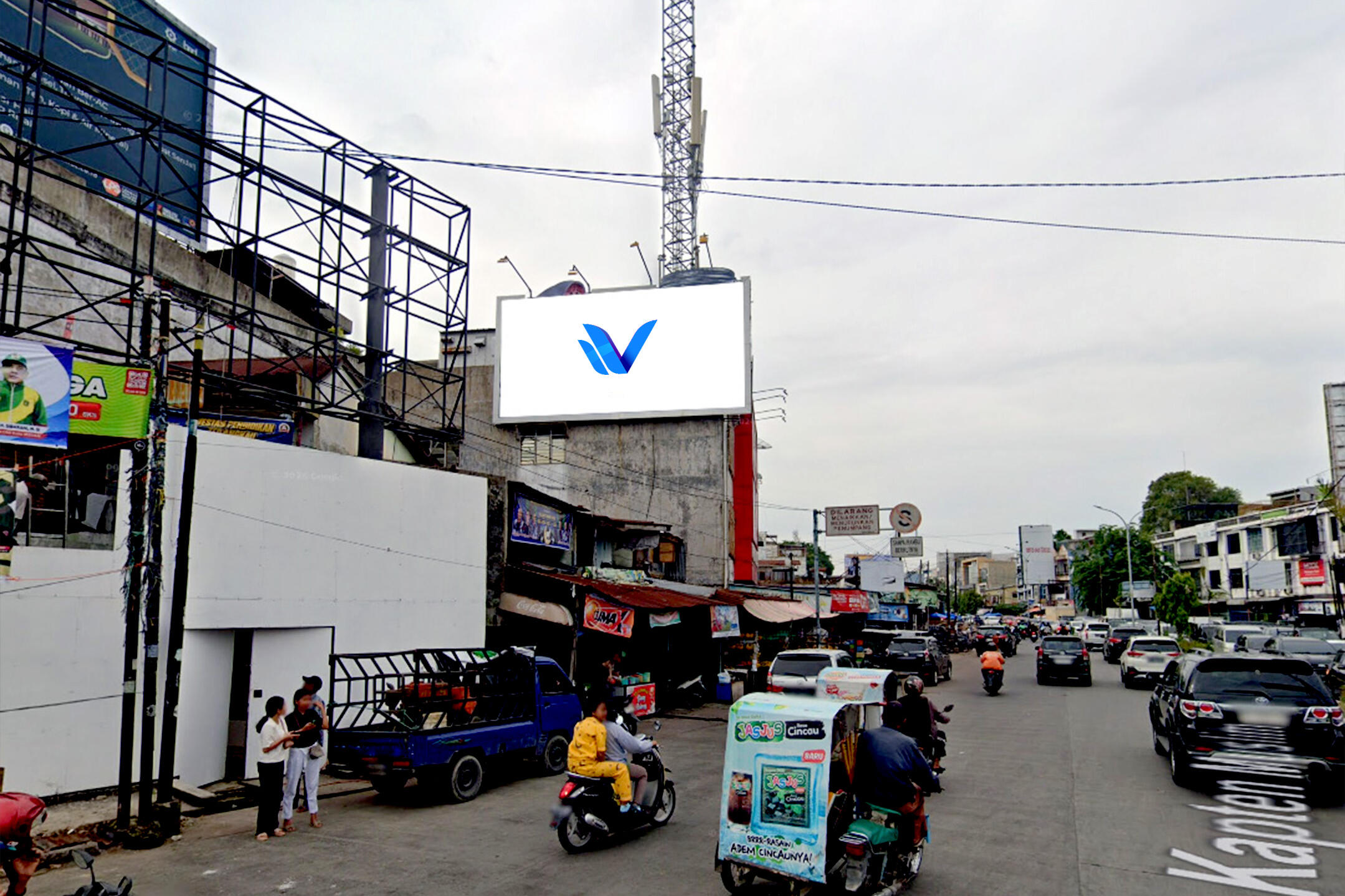 Billboard Jl. Gatot Subroto Sp. Kapten Muslim, Medan