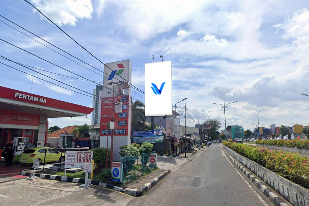 Billboard Jl. Pramuka (depan SPBU) Kec. Senen – Jakarta Pusat