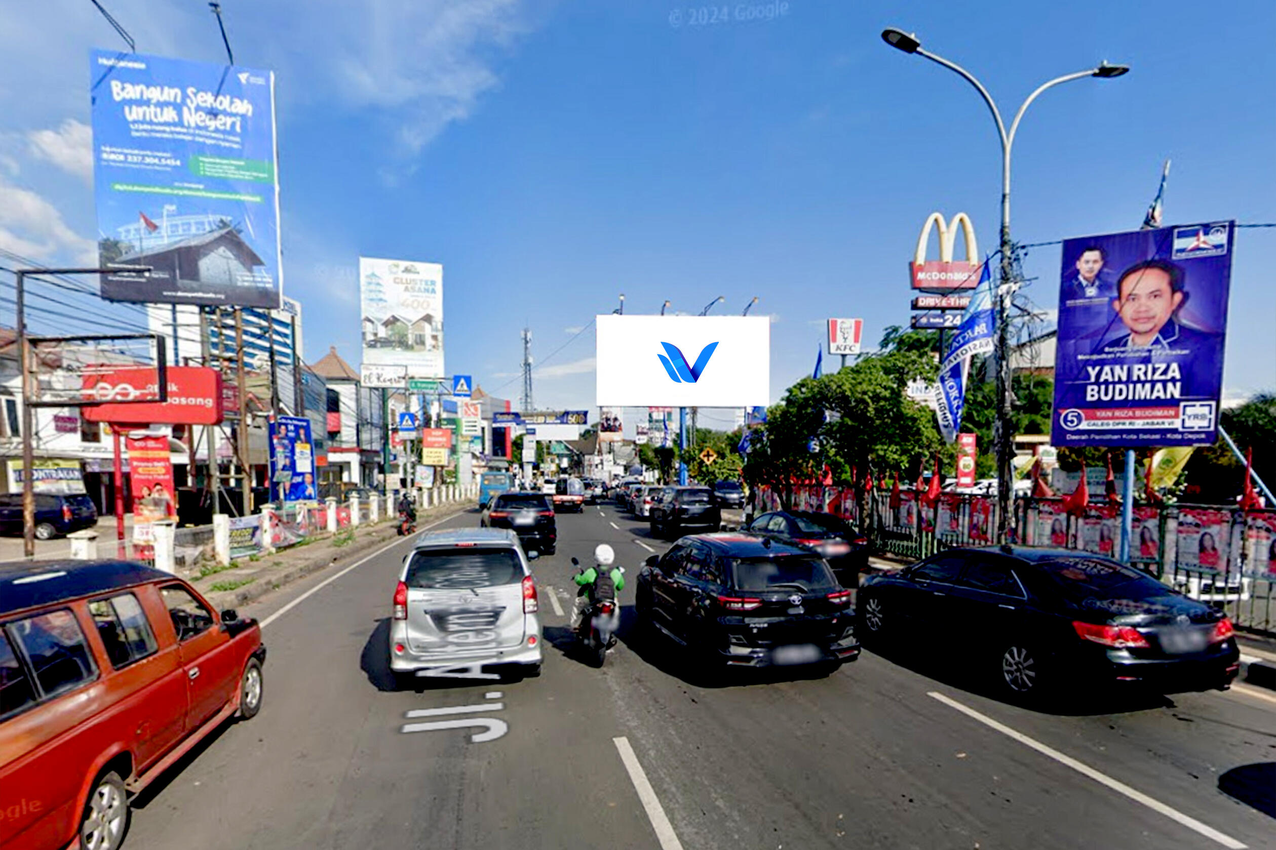 Billboard JL. Alternatif Cibubur, Bekasi