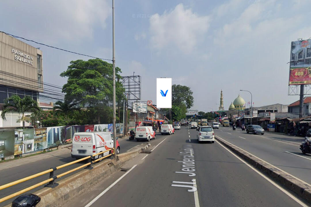 Billboard Jl. Jend. Sudirman (Fly Over Cipondoh), Tangerang