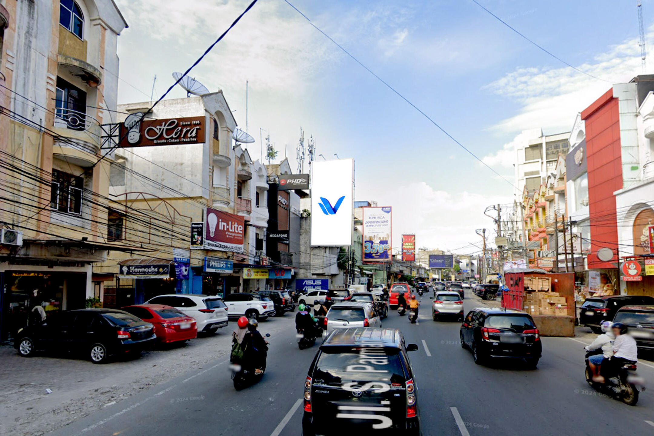 Billboard Jl. S. Parman, Medan