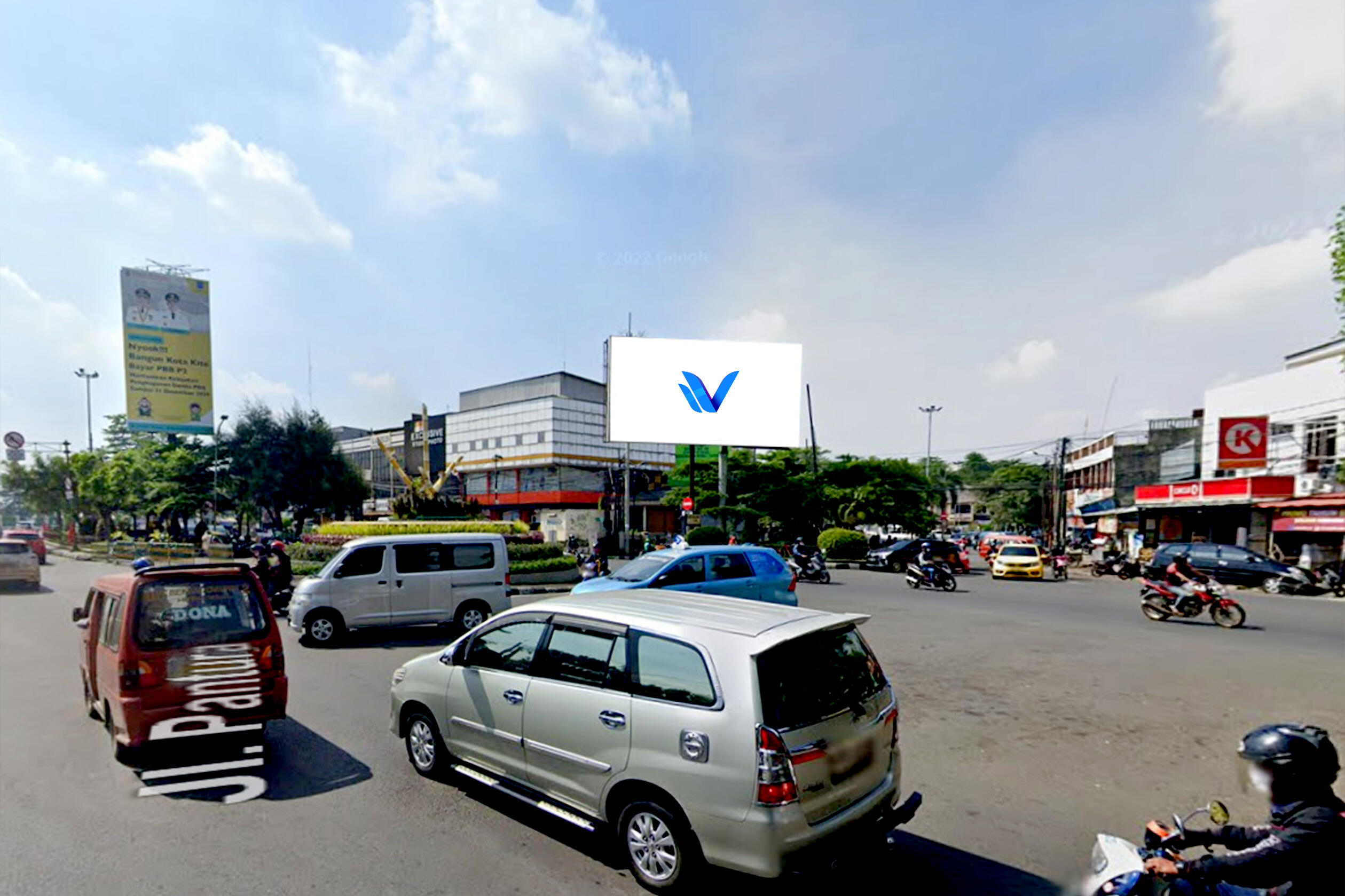 Billboard JL. Ir. H. Juanda (Patung Lele), Bekasi