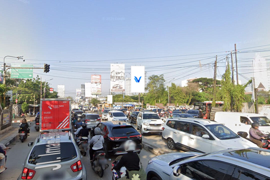 Billboard Jl. Imam Bonjol (Perempatan Islamic), Tangerang Selatan
