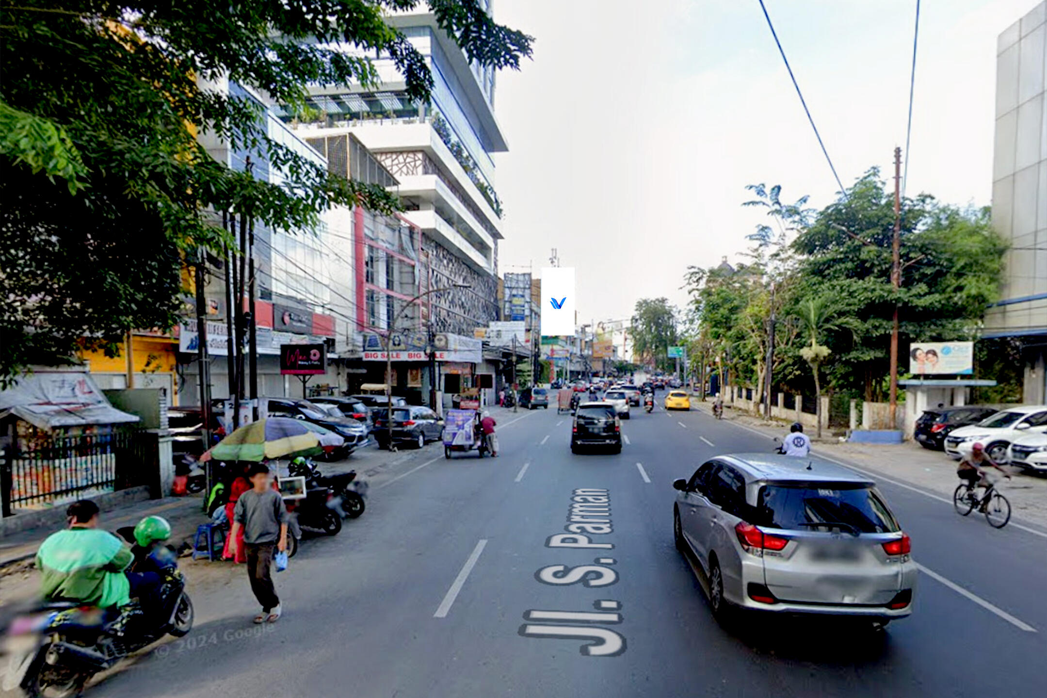 Billboard Jl. S Parman (Crystal Palace), Medan