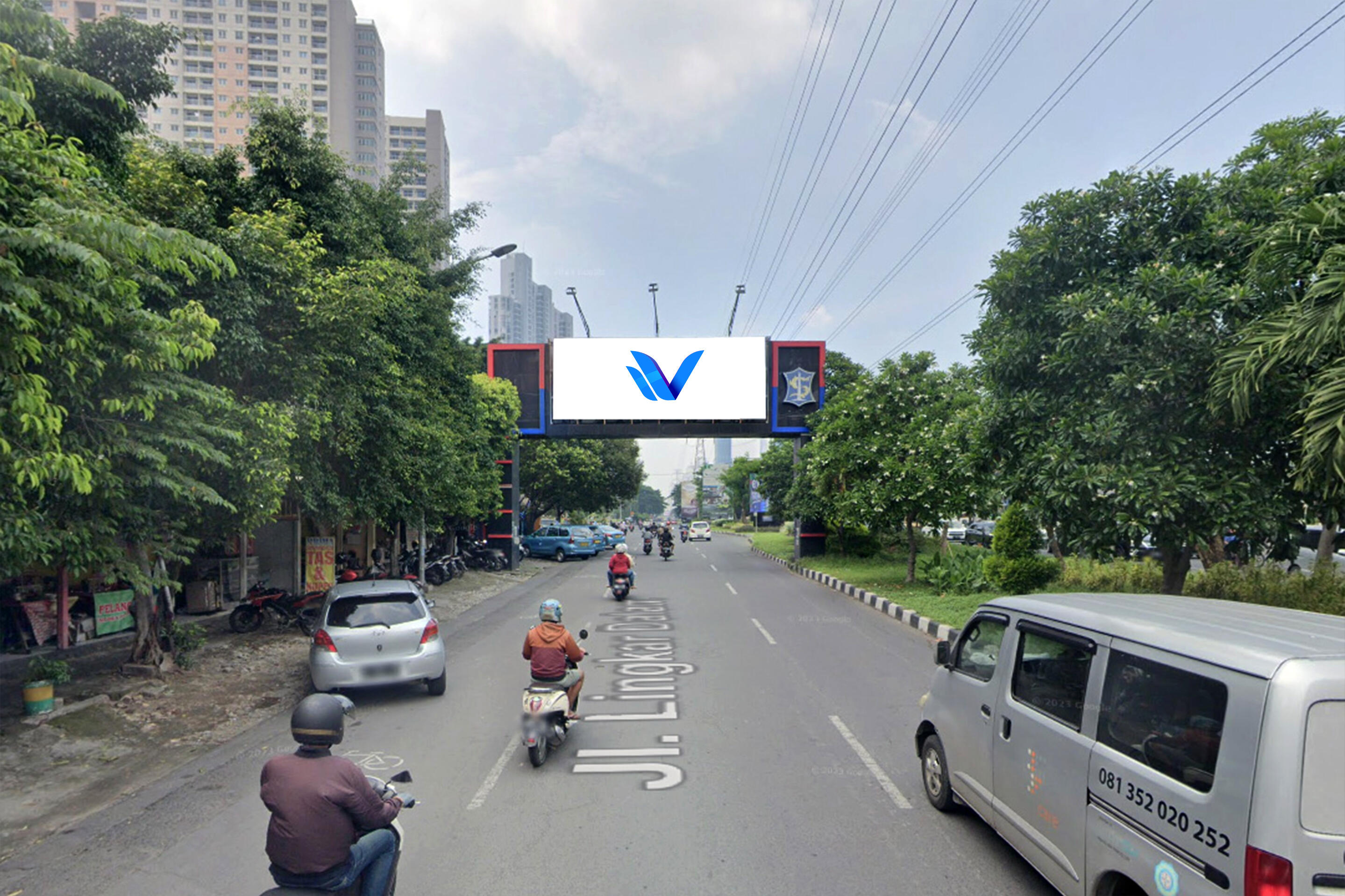 Billboard Jl. Bukit Darmo Boulevard, Surabaya