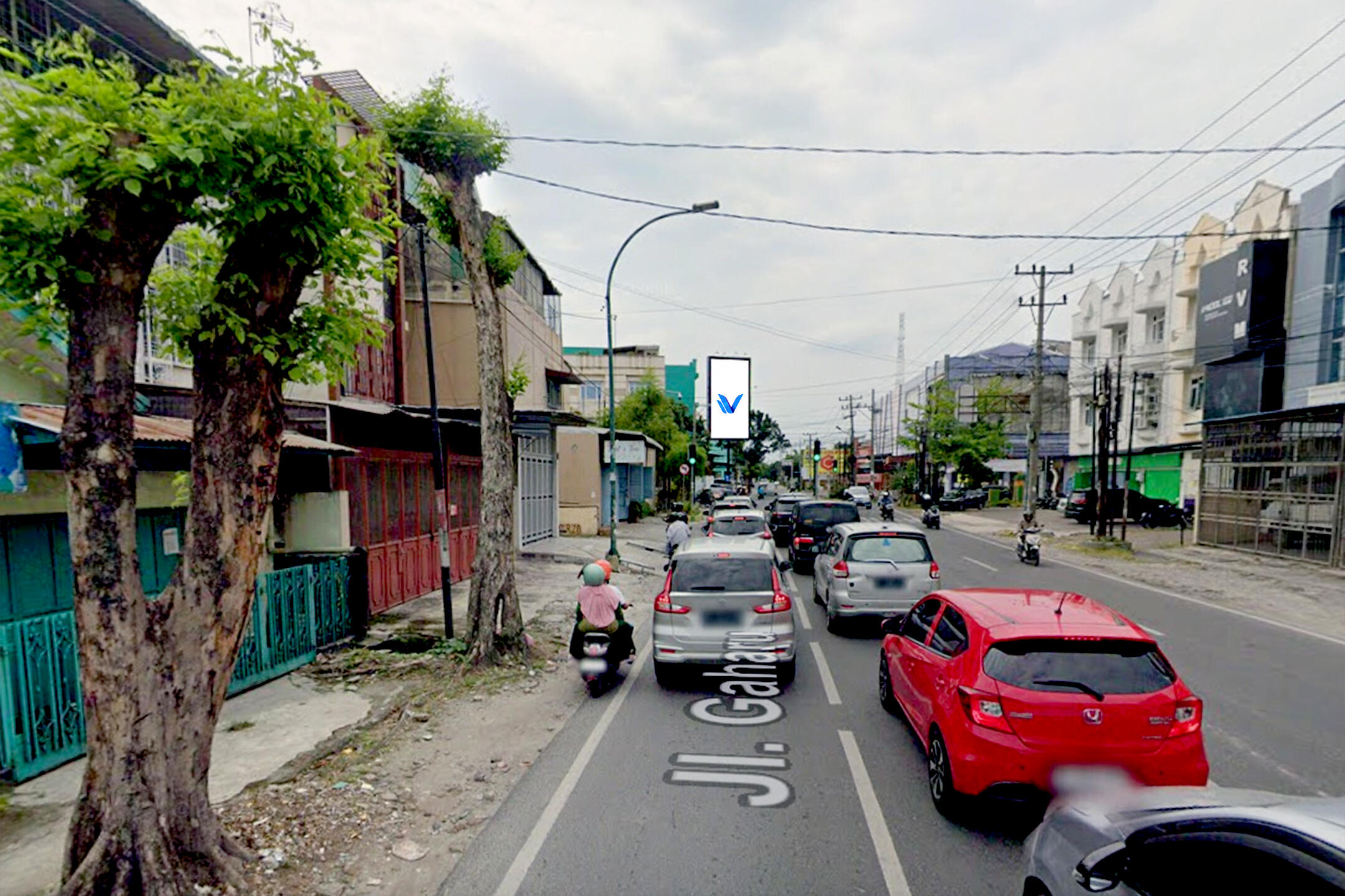 Billboard Jl. Gaharu Simpang Jl. Adam Malik, Medan