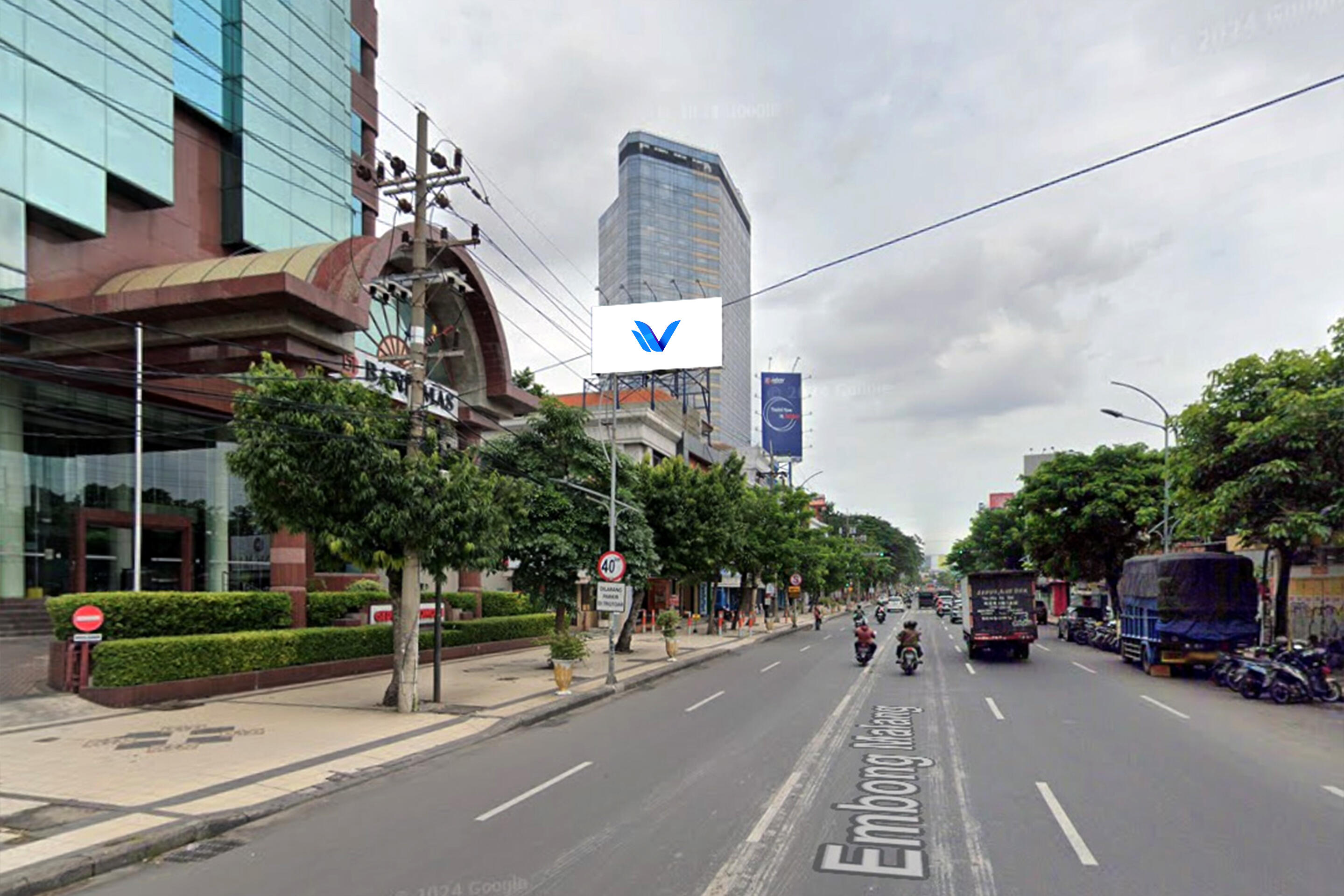 Billboard Jl. Embong Malang, Surabaya