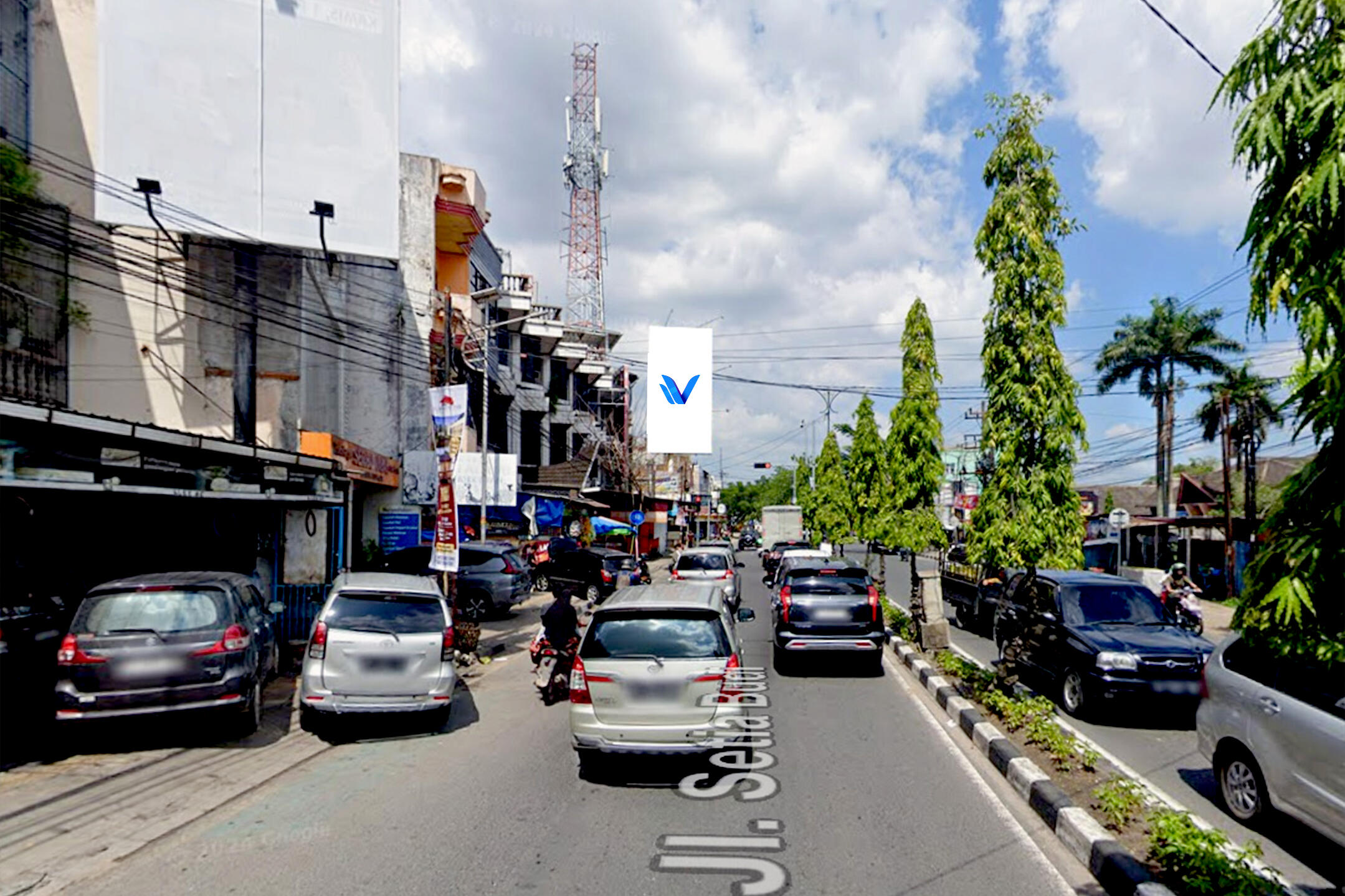 Billboard Jl. Setia Budi Simp Komplek Tasbih (Salon Hari Cantik Muslimah), Medan
