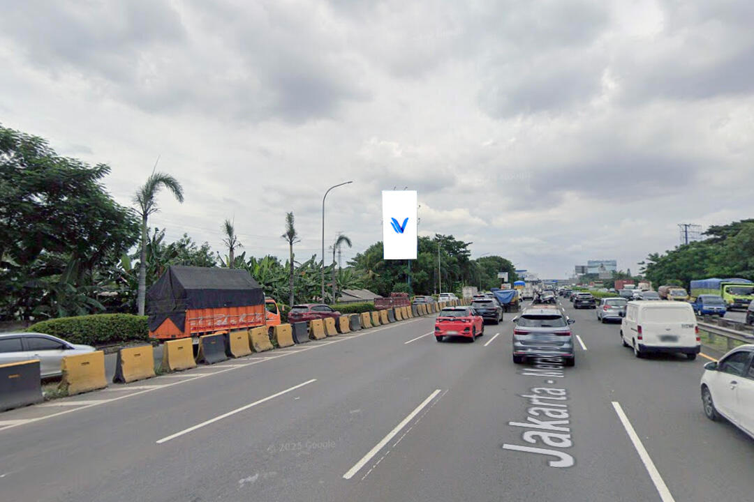 Billboard Tol Jakarta Tangerang KM 13+900B (Keluar Rest Area KM 14), Tangerang