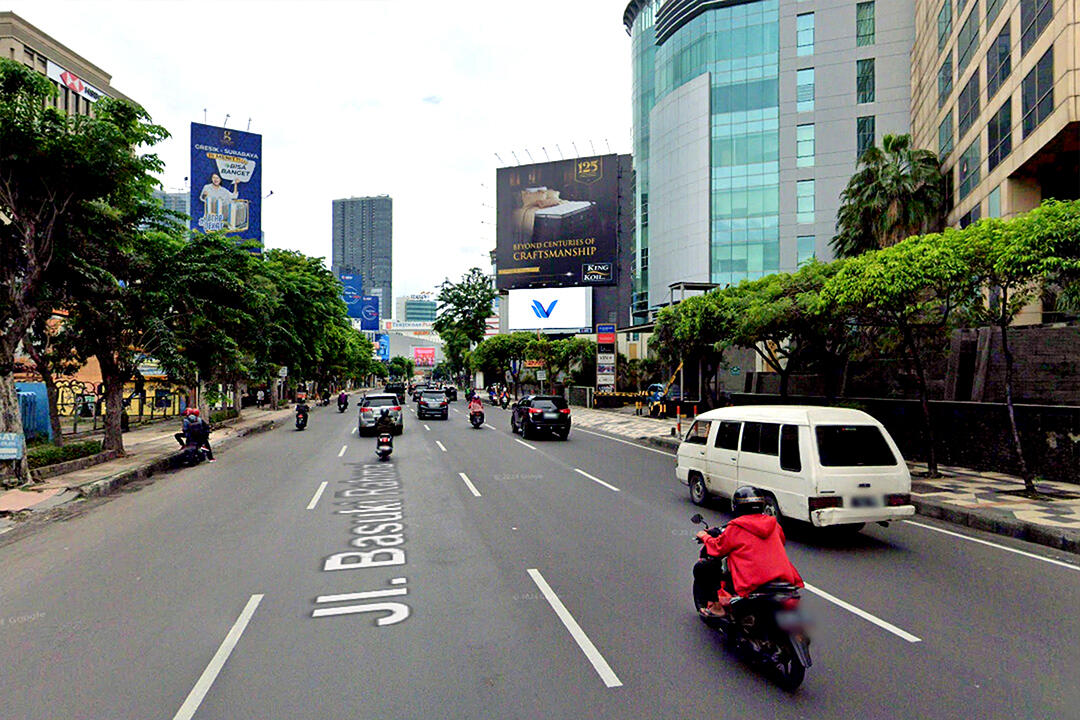Billboard Jl. Basuki Rahmat (Depan Bank Standard Charterd), Surabaya