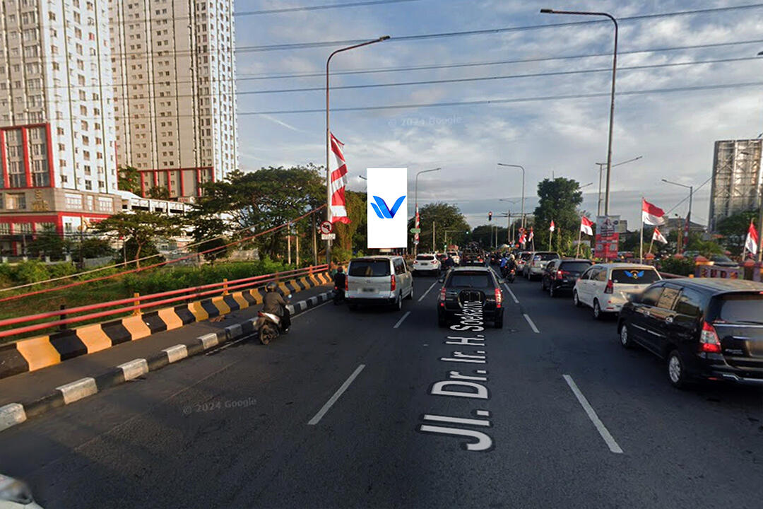 Billboard Jl. Ir. Soekarno (MERR II) - Deket Jembatan, Surabaya