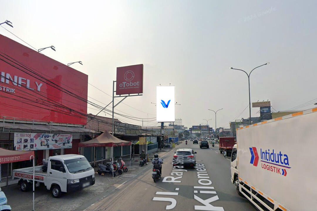 Billboard Jl. Raya Serpong (Indomaret Assobirin), Tangerang Selatan