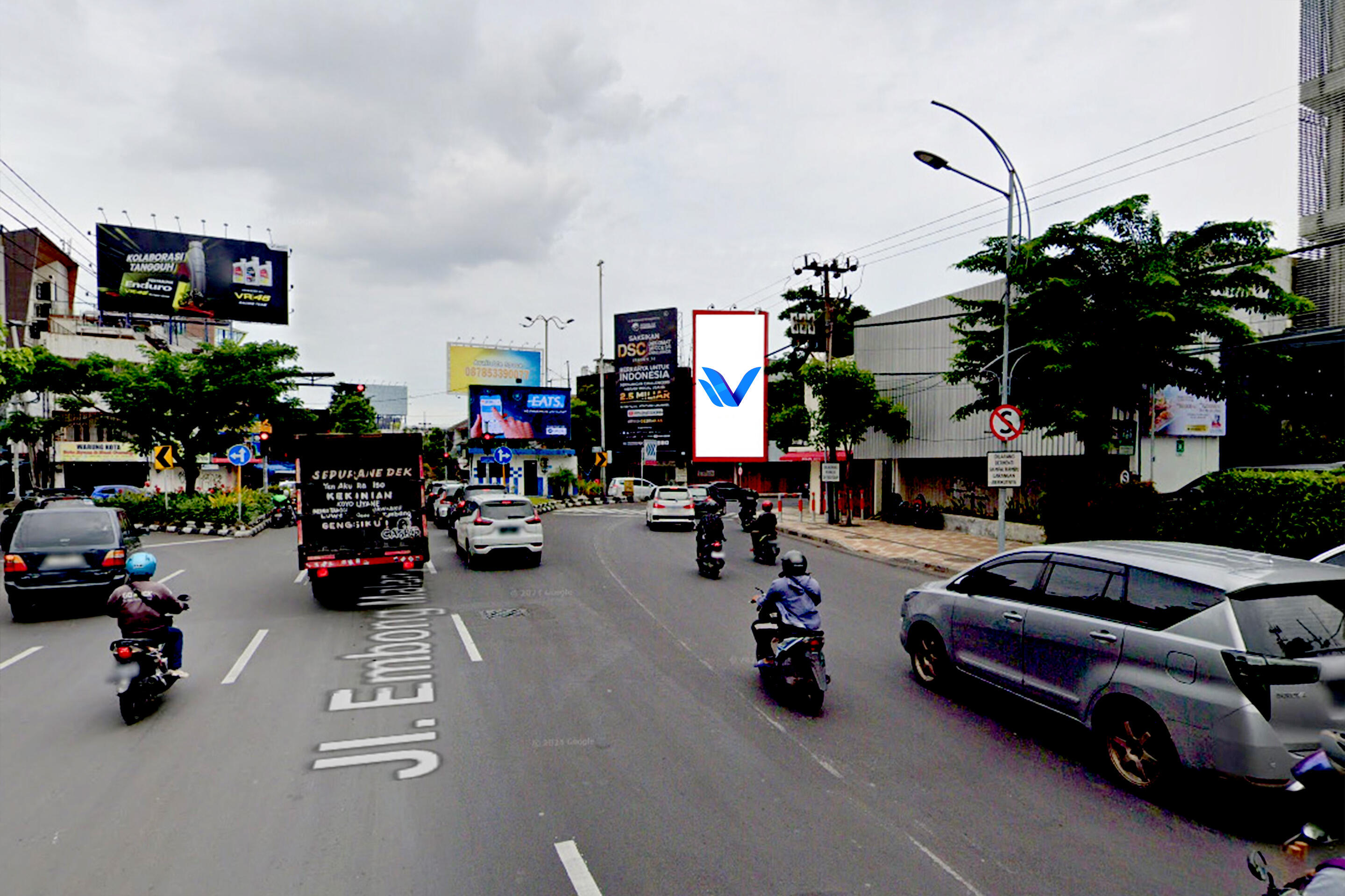 Billboard Jl. Embong Malang, Surabaya