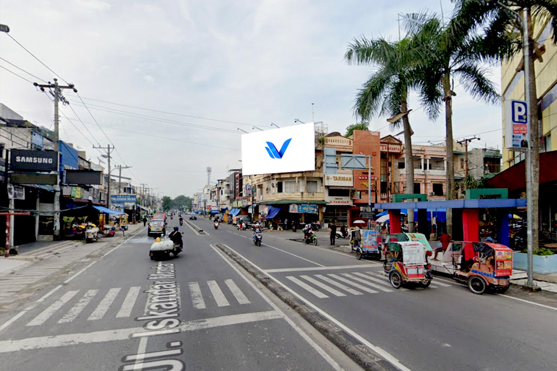 Billboard Jl. Iskandar Muda (Dekat Mall Pelayanan Publik), Medan