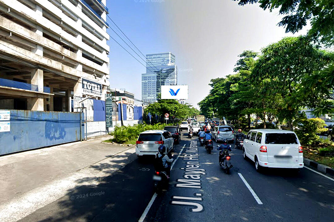 Billboard Jl. Mayjen HR. Muhammadc1-75 (Putat Gede), Surabaya