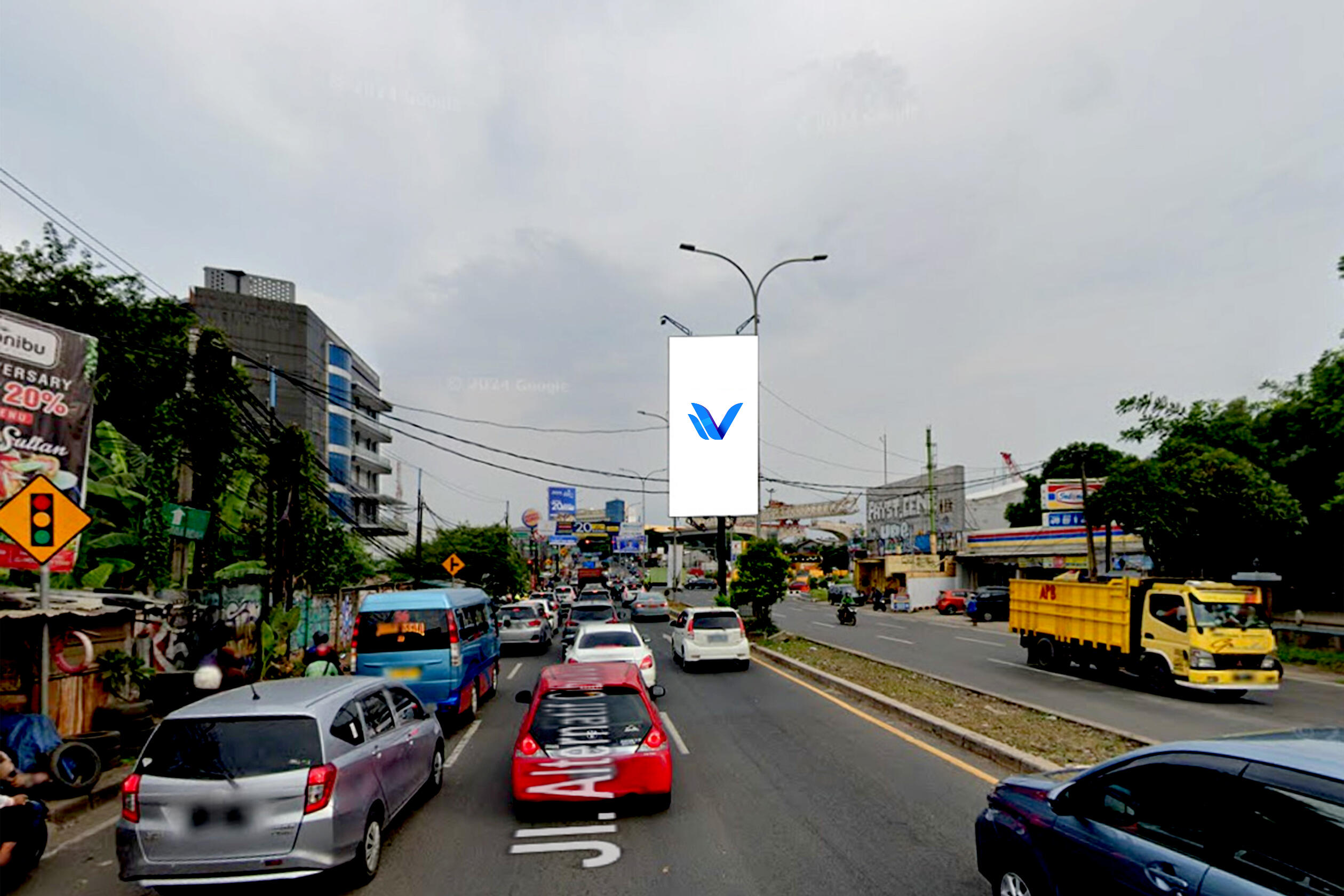Billboard Jl. Transyogi (Exit Tol Jatikarya), Bekasi