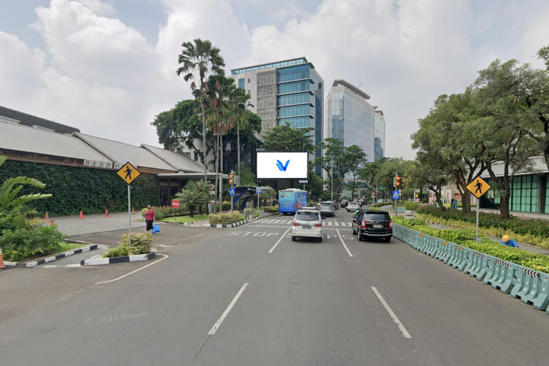 Videotron LED SCBD Jl. Jend. Sudirman, Jakarta Selatan