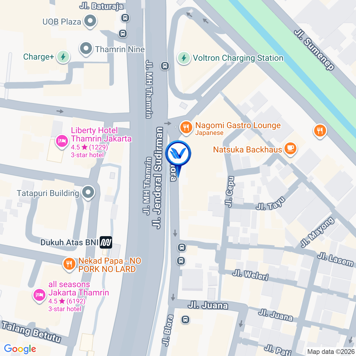 Peta Lokasi Jl. Blora No.10 - Menteng, Jakarta Pusat