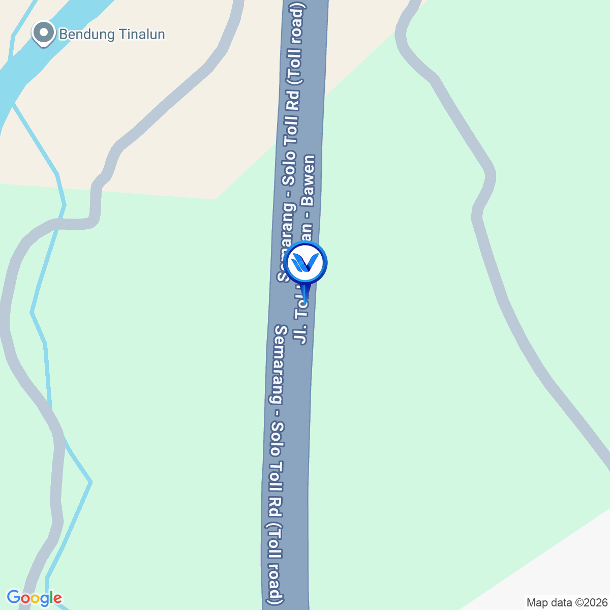 Peta Lokasi Jl. Tol Semarang - Solo (Exit Tol Bawen), Semarang